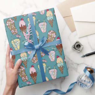 Hawaiian Vibes Wrapping Paper Cadeaupapier