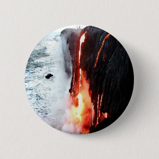Hawaiian Volcano Button (Voorkant)