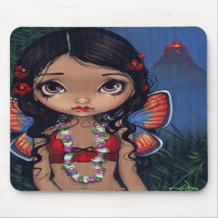 "Hawaiian Volcano Fairy" Mousepad Muismat