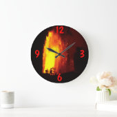 Hawaiian vulcano lava flow grote klok (Huis)