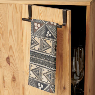 Hawaiian Weddenschap Tapa Cloth KitchenTowel Theedoek