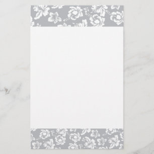 Hawaiian White Flower Briefpapier