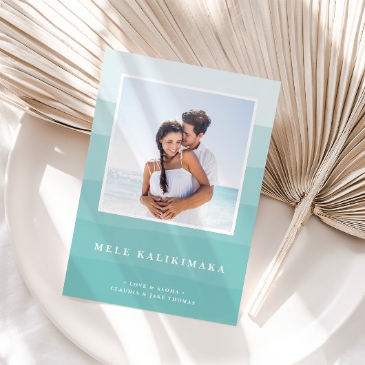 Hawaiian Wishes | Foto Feestdagenkaart