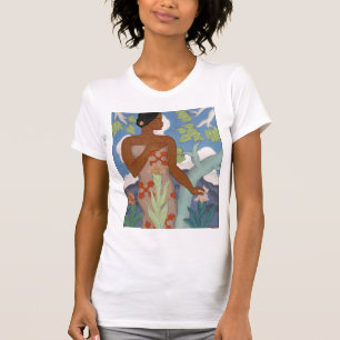 Hawaiian Woman - Arman Manookian T-Shirt