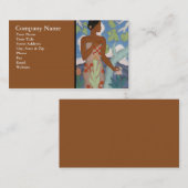 Hawaiian Woman - Visitekaartje (Voorkant / Achterkant)