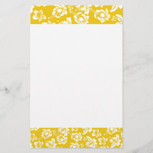 Hawaiian Yellow Flower Briefpapier
