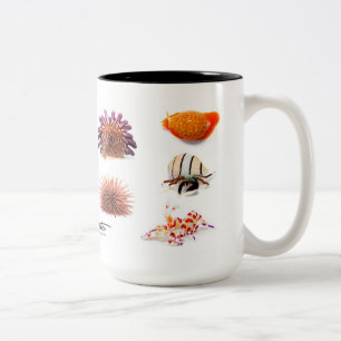 Hawaiian Zee Creaters, Special Edition Tweekleurige Koffiemok