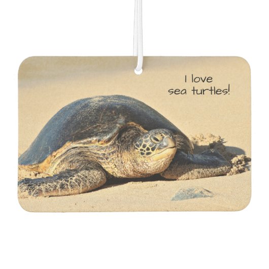 Hawaiian Zee Turtle Air Freshner Luchtverfrisser (Voorkant)