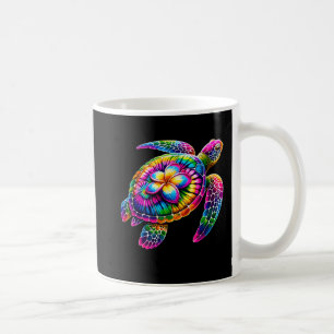 Hawaiian Zee Turtle Stropdas-Dye Hawaii Vacation B Koffiemok