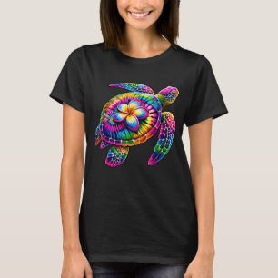 Hawaiian Zee Turtle Stropdas-Dye Hawaii Vacation B T-shirt