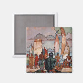 'Hawaiians' - Arman Manookian Magnet Magneet (Voorkant / Achterkant)