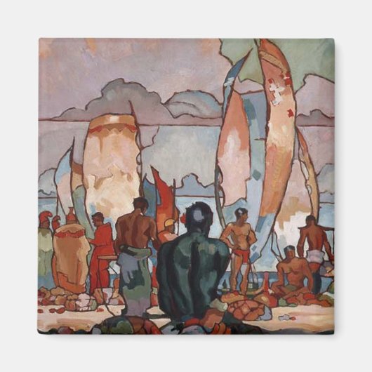 'Hawaiians' - Arman Manookian Magnet Magneet (Voorkant)