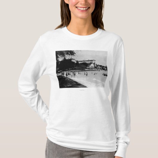 HawaiiBeachfront-scène FotoHawaii T-shirt (Voorkant)