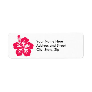 Hawaiin Hibiscus Etiket