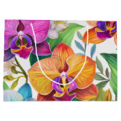 Hawaiitische afdruk groot cadeauzakje (Achterkant)