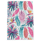 Hawaiitische afdruk medium cadeauzakje (Achterkant)