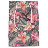 Hawaiitische afdruk medium cadeauzakje (Voorkant)