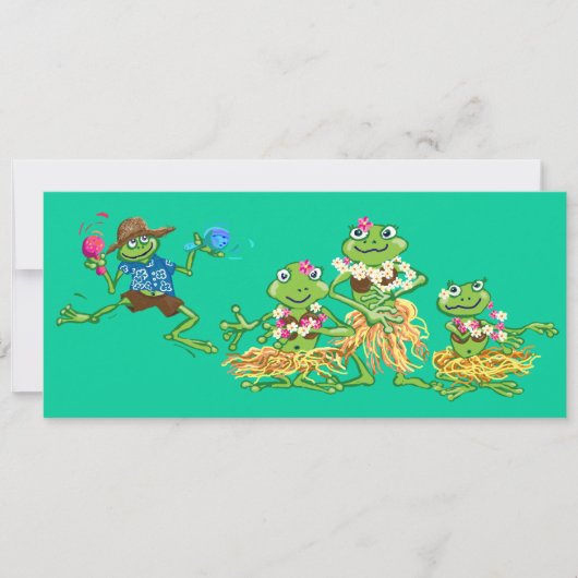 Hawaipartij Kaart (Voorkant)