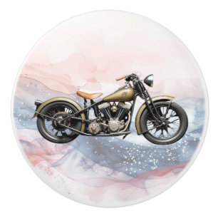 Hawg Heritage Knucklehead Era Patriotic Knob Keramische Knop