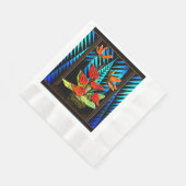 Hawian Kerstboeket Servet (Hoek)