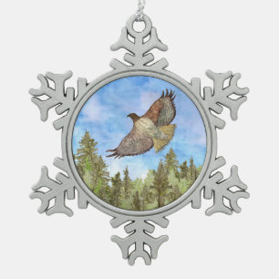 Hawk Bird Kerstfeestay Ornament