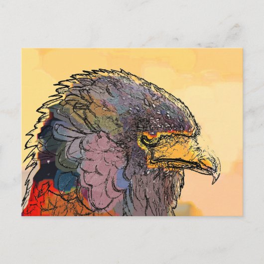 HAWK BRIEFKAART (Voorkant)