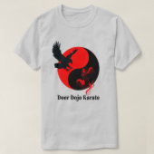 Hawk en Snake - Deer Dojo T-shirt (Design voorkant)