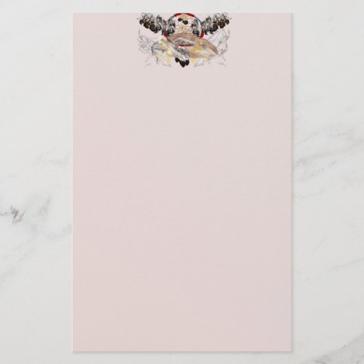 Hawk Face Dreamweaver briefpapier (Voorkant)
