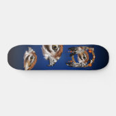 Hawk Face Dreamweaver Skateboard (Horizontaal)