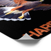 Hawk Kamala Harris voor President Poster (Hoek)