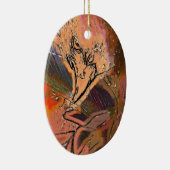 HAWK KERAMISCH ORNAMENT (Rechts)