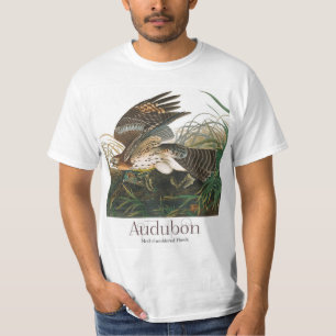 Hawk met rode schouders door John James Audubon T-shirt