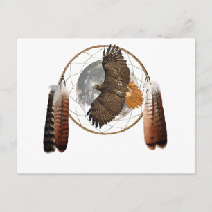 Hawk Moon Briefkaart