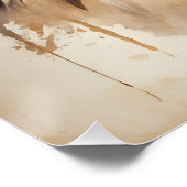 Hawk no 1 Glanzend Poster Perfect Poster (Hoek)