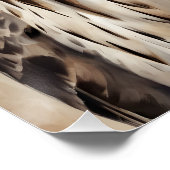 Hawk no 4 Glanzend Poster Perfect Poster (Hoek)