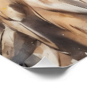 Hawk no 5 Glanzend Poster Perfect Poster (Hoek)