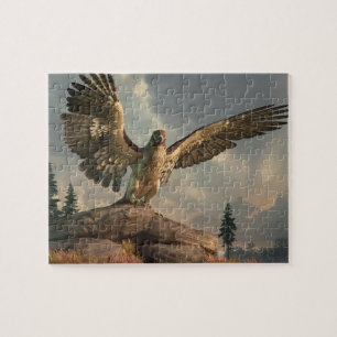 Hawk op de Rocks Legpuzzel