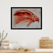 Hawk Poster (Keuken)