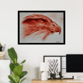 Hawk Poster (Thuiskantoor)