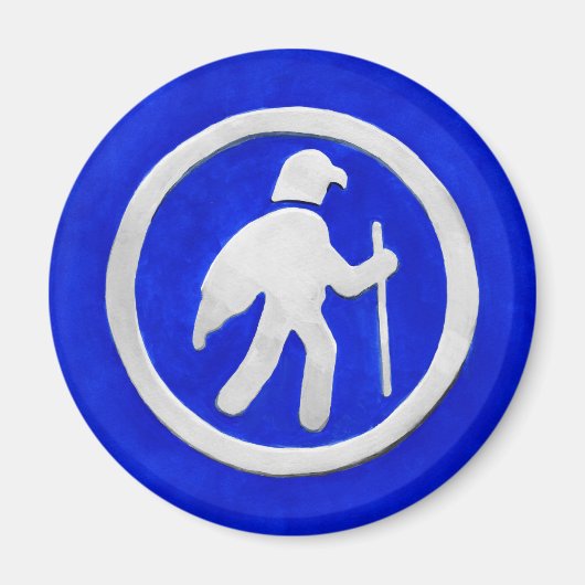 Hawk Trail Marker Magneet (Voorkant)