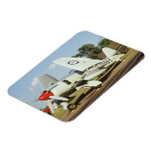 Hawker Zee Fury bij CAF, Minnesota Wing, bij Magneet (Linkerzijde)