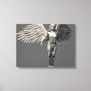 Hawkgirl Alternate Canvas Afdruk
