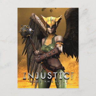 Hawkgirl Briefkaart