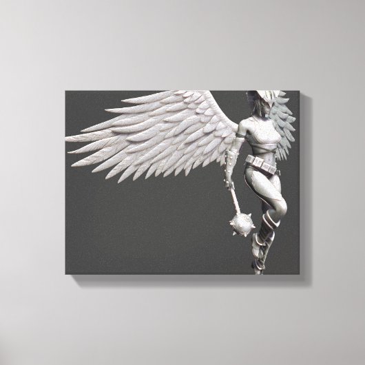 Hawkgirl Canvas Afdruk (Voorkant)