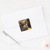 Hawkgirl Vierkante Sticker (Envelop)