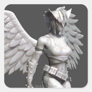 Hawkgirl Vierkante Sticker