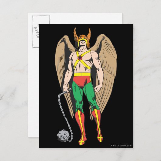 Hawkman Briefkaart (Voorkant / Achterkant)