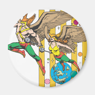 Hawkman en Hawkwoman Magneet