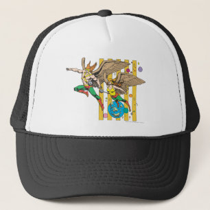 Hawkman en Hawkwoman Trucker Pet