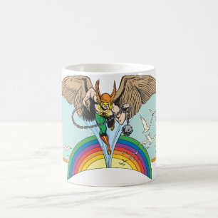 Hawkman Flies Thru Sky Koffiemok